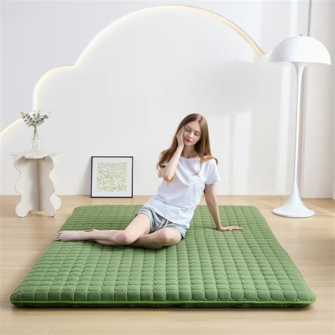 Zelladorra Japanese Floor Mattress Futon Mattress Full Size, Anti Slip ...