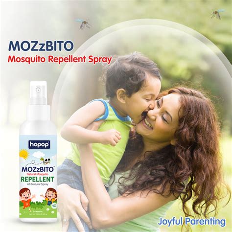 Buy Hopop Natural Mosquito Repellent Spray for Babies - 100ml | hopop ...