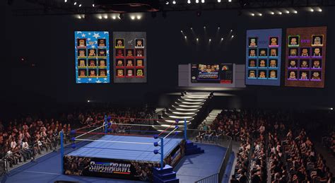Custom SuperBrawl Arena (classic Wrestling games inspired). Hashtags ...