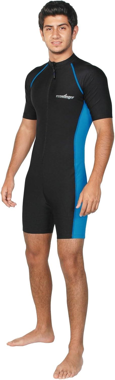 Men Sun Protective Sunsuit Full Body Swimsuit Short India | Ubuy