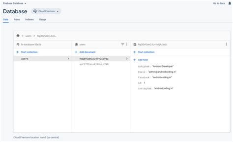 Image result for Store Field Firebase JavaScript
