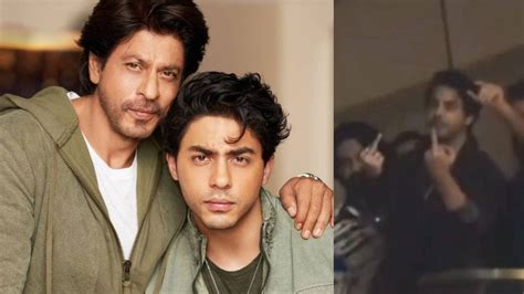 Shah Rukh Khan s son Aryan Khan Shows Middle Finger In Bengaluru Pub ...