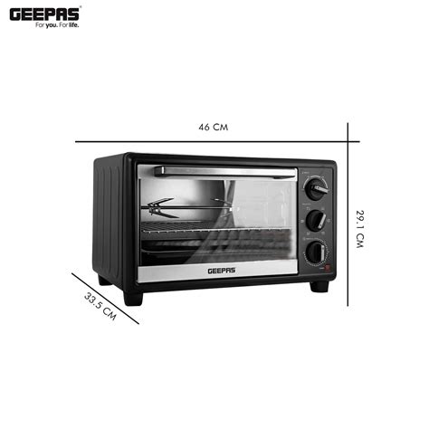Geepas GO4464 Electric Oven with Rotisserie, 21L- Buy Online in India ...