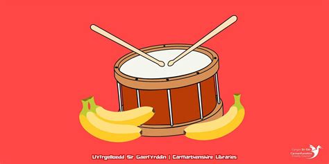 Diwrnod Drymiwr y Byd (Oed 8+) / World Drummers Day (Age 8+), Llyfrgell ...