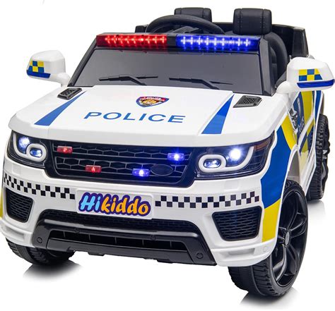 Hikiddo Electric Police Car for Kids, 24 Volt Kids Ride-on India | Ubuy