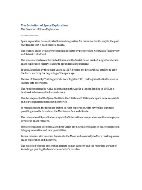 Image result for Space Exploration Docs