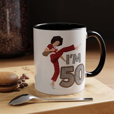 50th Birthday I'm 50 Sally O'malley SNL White 11oz Ceramic Coffee + Tea ...
