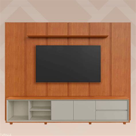 Painel Dominus e Rack Premium - Sofás do Vale