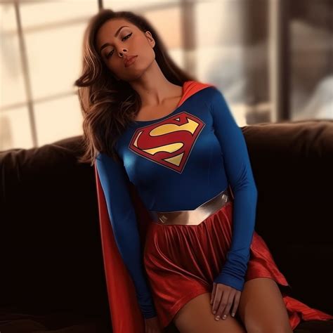 AI Supergirl sleepy by bradbarry2 on DeviantArt