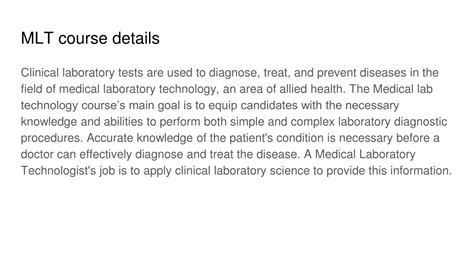 Image result for Lab MLT