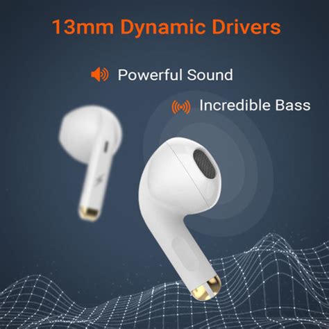 Fire-Boltt Fire Pods Ninja G201 Earbuds TWS IWP HD Calls, Quick Charge ...