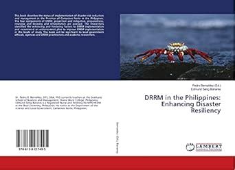 DRRM in the Philippines: Enhancing Disaster Resiliency : Edmund Seng ...