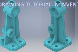 Inventor Drawing Tutorial 2021 的图像结果