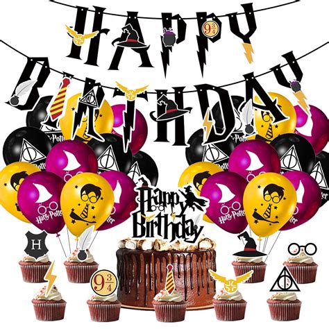 Magical Wizard Birthday Party Supplies Party Balloons Wizard Theme ...