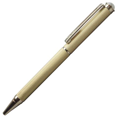 Pierre Cardin Pearl Satin Gold Twist Type Ball Pen SKU 19720