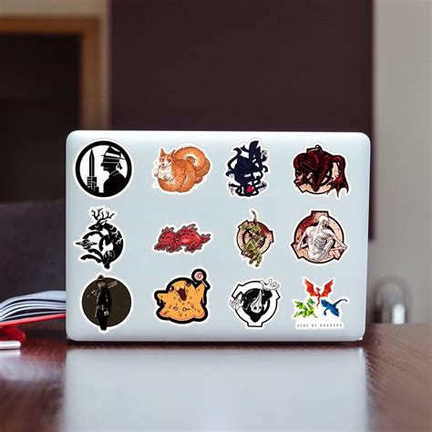 Buy 100Pcs SCP Foundation Stickers Pack | Classic Grotesque Science ...