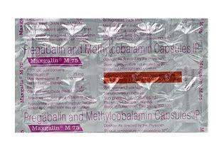 Maxgalin M 75 Capsule: Uses, Side Effects, Price & Substitutes