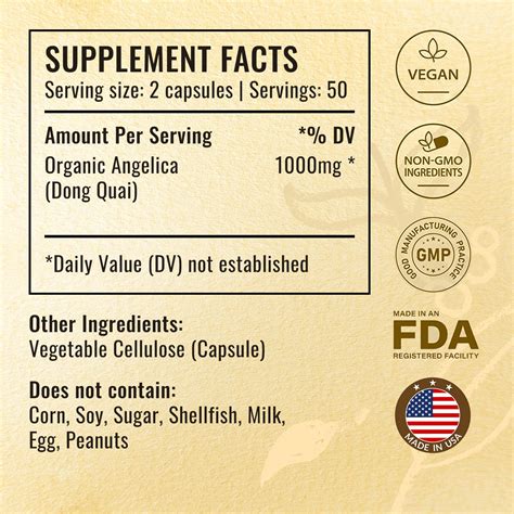 HERBAMAMA Angelica Capsules - Digestive Health, Heart & Blood ...