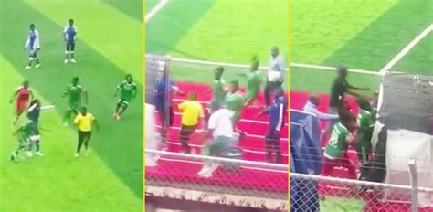 Bochornosa persecución y agresión a un árbitro en Kenia por un grupo de ...