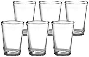 Buy Amazon Brand - Solimo Iris Juice Glasses | Set of 6 | 190ml ...