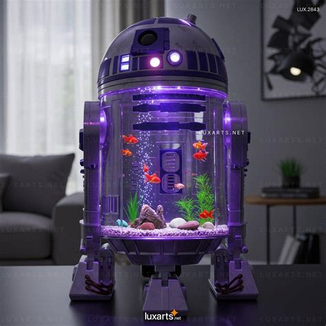 R2-D2 Shaped Aquarium – Star Wars Inspired Fish Tank for Home Decor ...