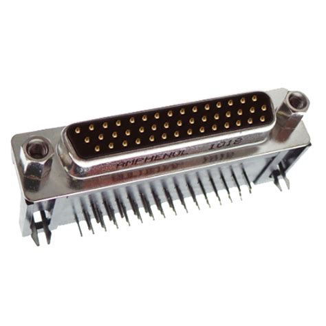 44-Pin D-Type Male Right Angled PCB - 40-963-044-RM