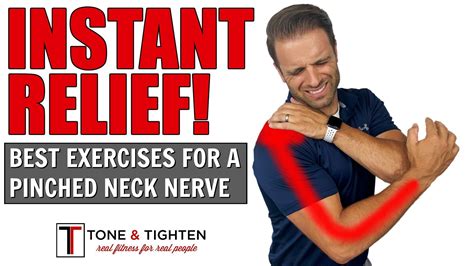 Instant Relief for a Pinched Neck Nerve | Nerve pain relief, Neck pain ...