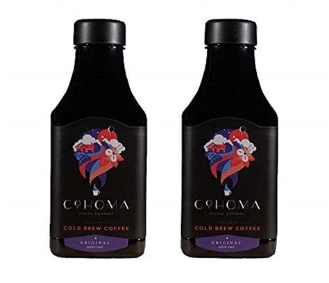 Cohoma Coffee Company Cold Brew: Custom Roast (2 * 1.05 Ltr. Bottles ...