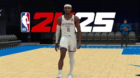 NBA 2K25 Shai Gilgeous-Alexander Cyberface & Body Update