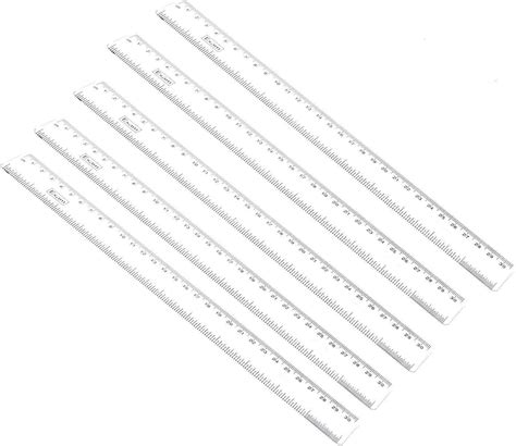 ILT Retail - (Pack of 1pc) Plastic Ruler Scale Transparent Straight ...