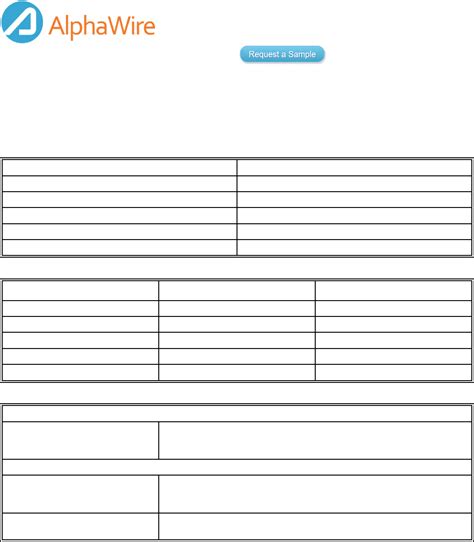 PIF-240-12 Spec Sheet Datasheet by Alpha Wire | Digi-Key Electronics