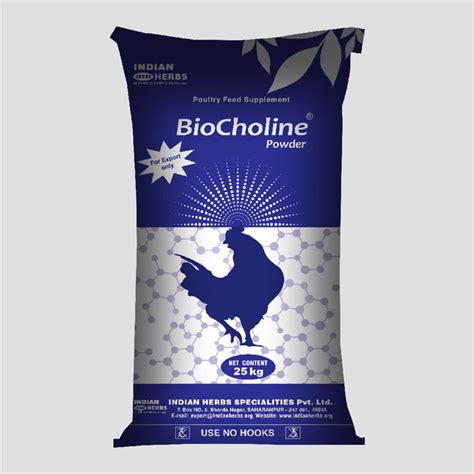 BioCholine | World's Leading Herbal Choline for Poultry – Indian Herbs