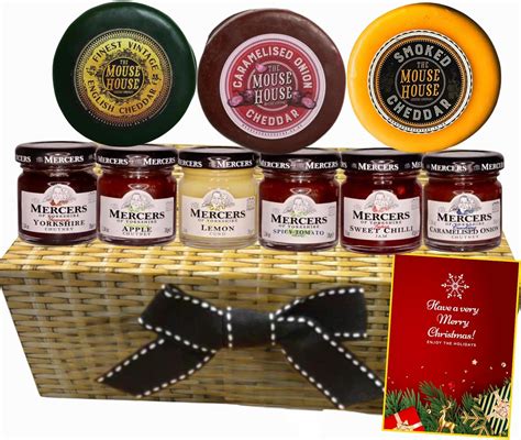 Cheese and Chutney Gift Sets - 3x Cheese Truckle Selection, 6 Chutney ...