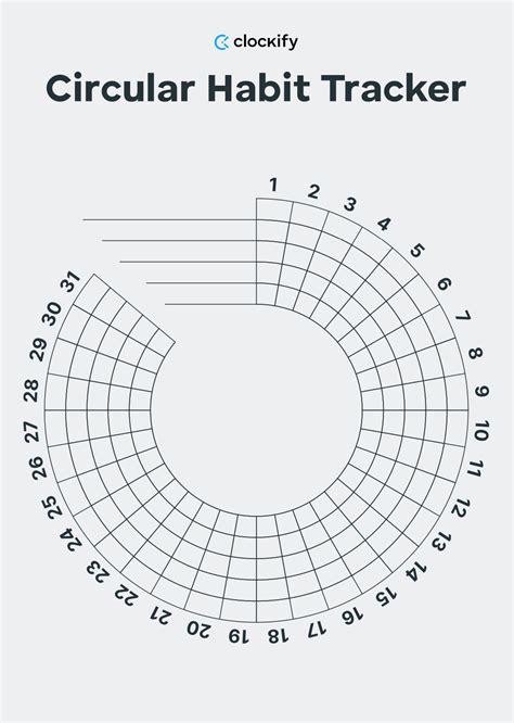 20 Printable Habit Tracker Templates for 2024