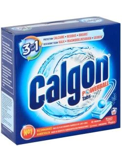 Calgon Tablets 3-in-1 Water Softener Limescale Prevention Detergent ...