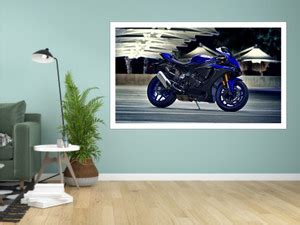 BALKRISHNA WALL STICKER 75 cm hd motorcycle wall sticker Self Adhesive ...