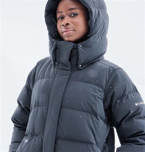 Women's Amaze Puff Long Hooded Jacket | Columbia