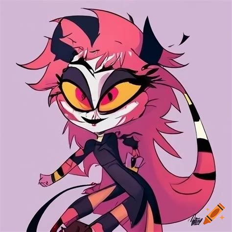 Oc character from helluva boss on Craiyon