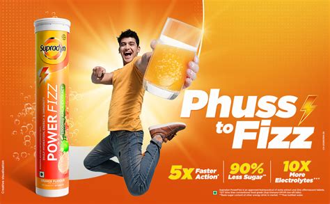 Supradyn PowerFizz Energy Booster 1000 mg Amla, Zinc | 10x More ...