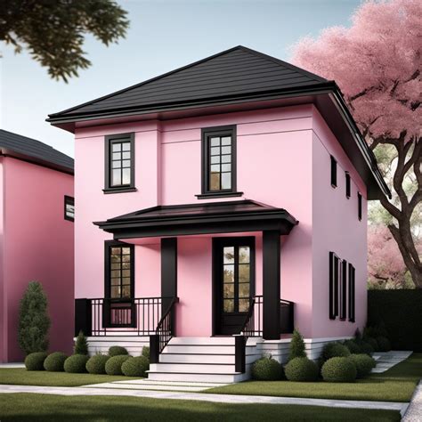 20 Modern Black and Pink House Ideas for Stylish Home Design