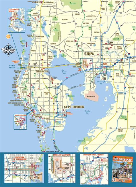 Printable Map Of Tampa Bay Area - Printable Word Searches