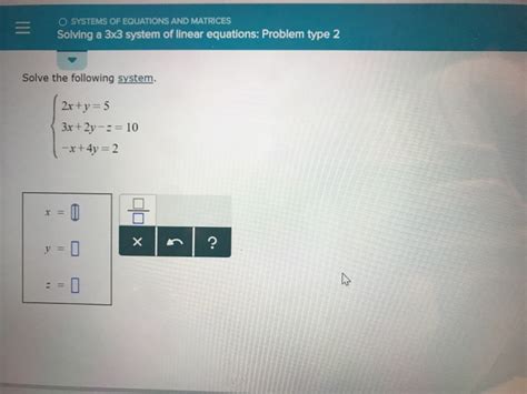 Solving 3 System Using Matrices 的图像结果