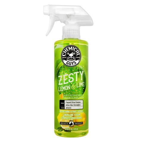 Chemical Guys Zesty Lemon Lime Air Freshener, 473ml – Planet Car Care
