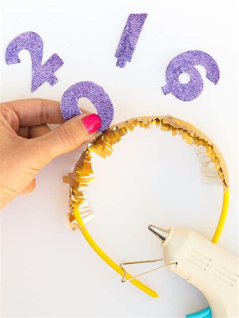 DIY New Year’s Eve Headband - Sarah Hearts