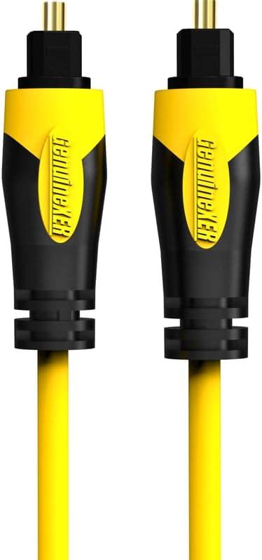 GenuineXER Digital Optical Audio Toslink Cable 3 Meter Compatible For ...
