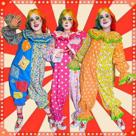 Shandelions clown suits | Cute clown costume, Clown costume women ...