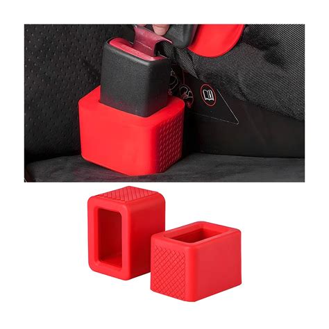 Snapklik.com : BELOMI 2 Pack Seat Belt Buckle Holder, Easy Access To The Buckles Of Rear Seats ...