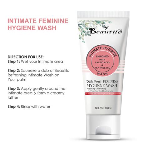 Buy Beautilo Feminine Intimate Hygiene Wash|Enriched with Lactic Acid ...