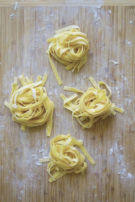 Homemade Tagliatelle Pasta - Culinary Ginger