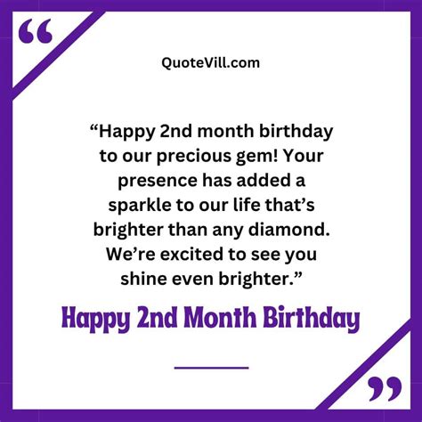 75 Unique 2nd Month Birthday Wishes for a Baby's Milestones